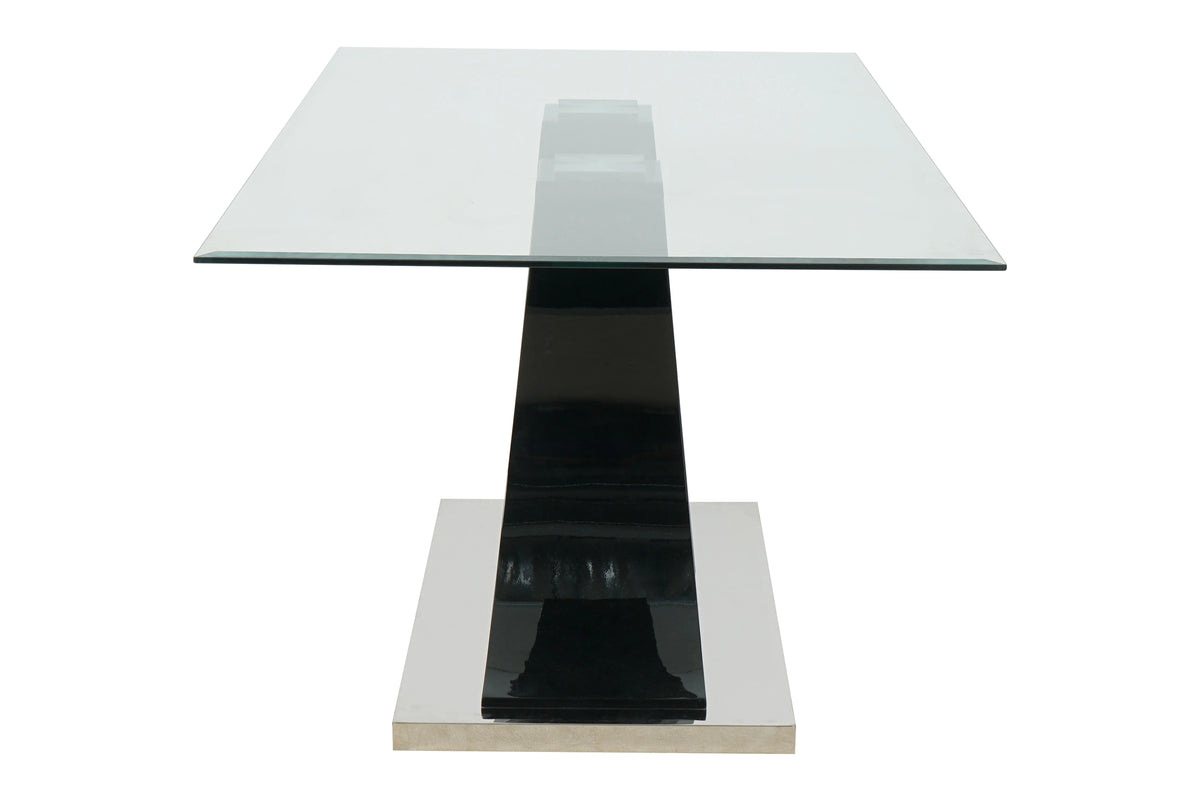 Glass Table Set of 1 J554