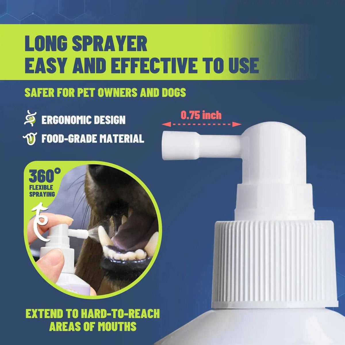Dog Cat Oral Care Spray 5.1 Oz G196