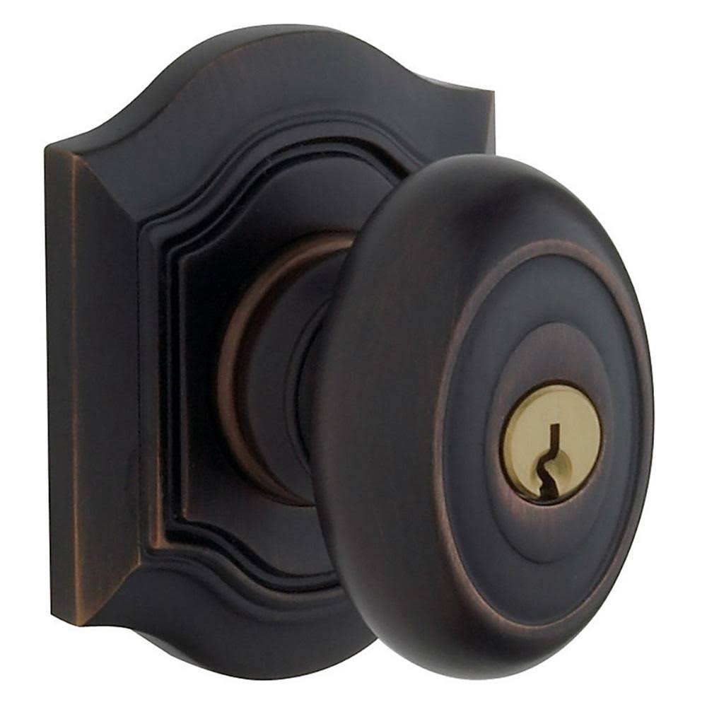 Oil Rubbed Bronze Keyed Entry Door Knob I3995