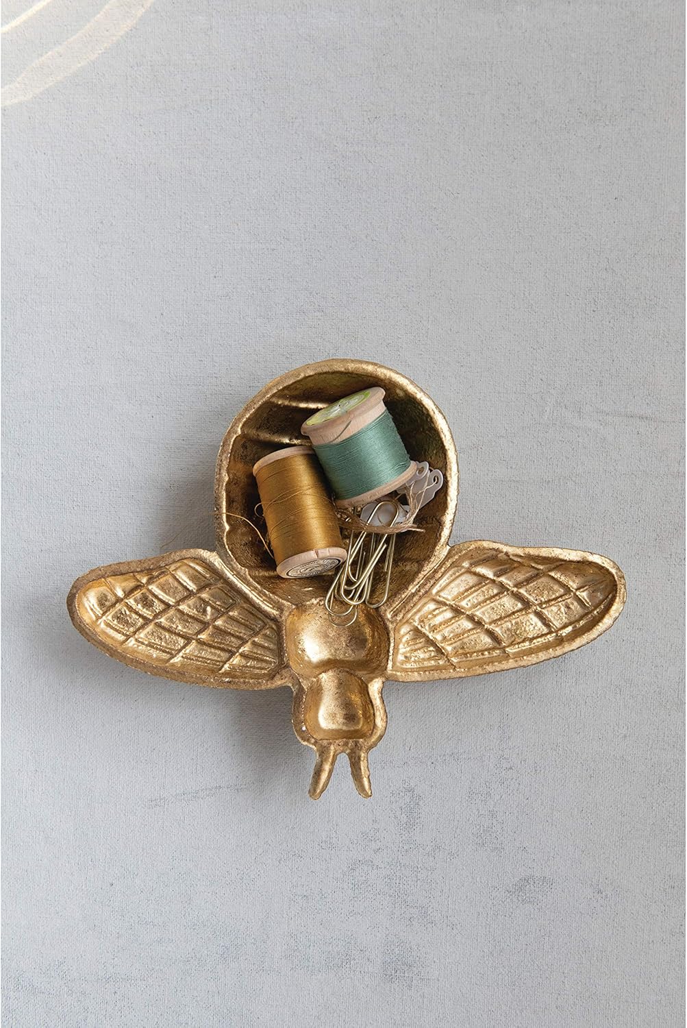 Gold Bee Shaped Dish Pack of 2 Z47482