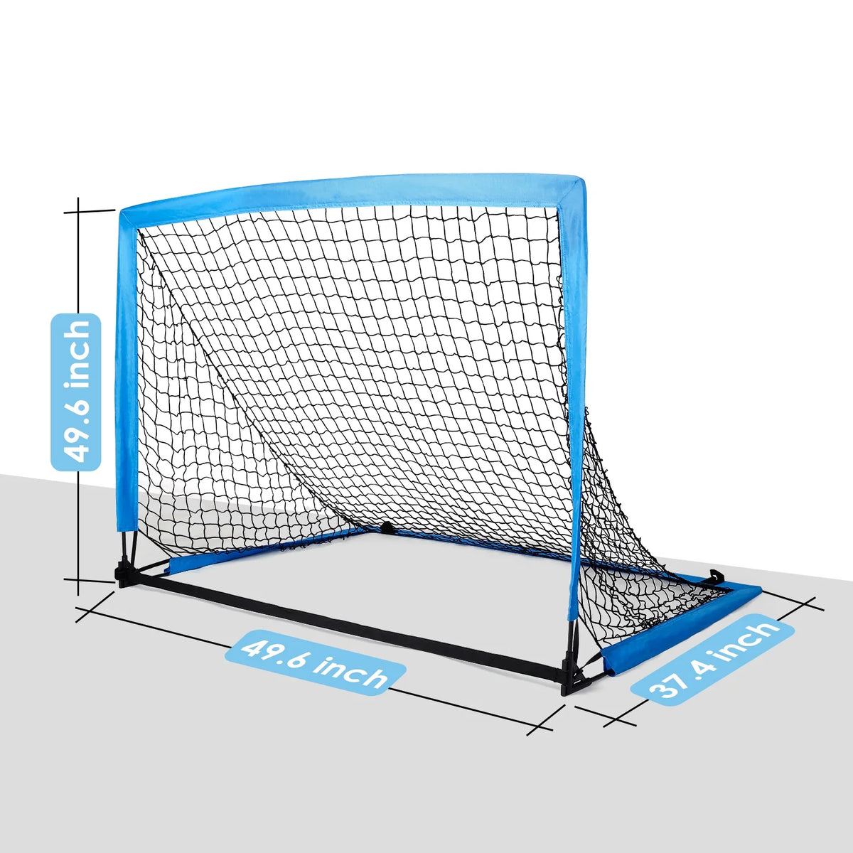 4 Ft. Soccer Goals with Carry Bag Set of 2 L58605