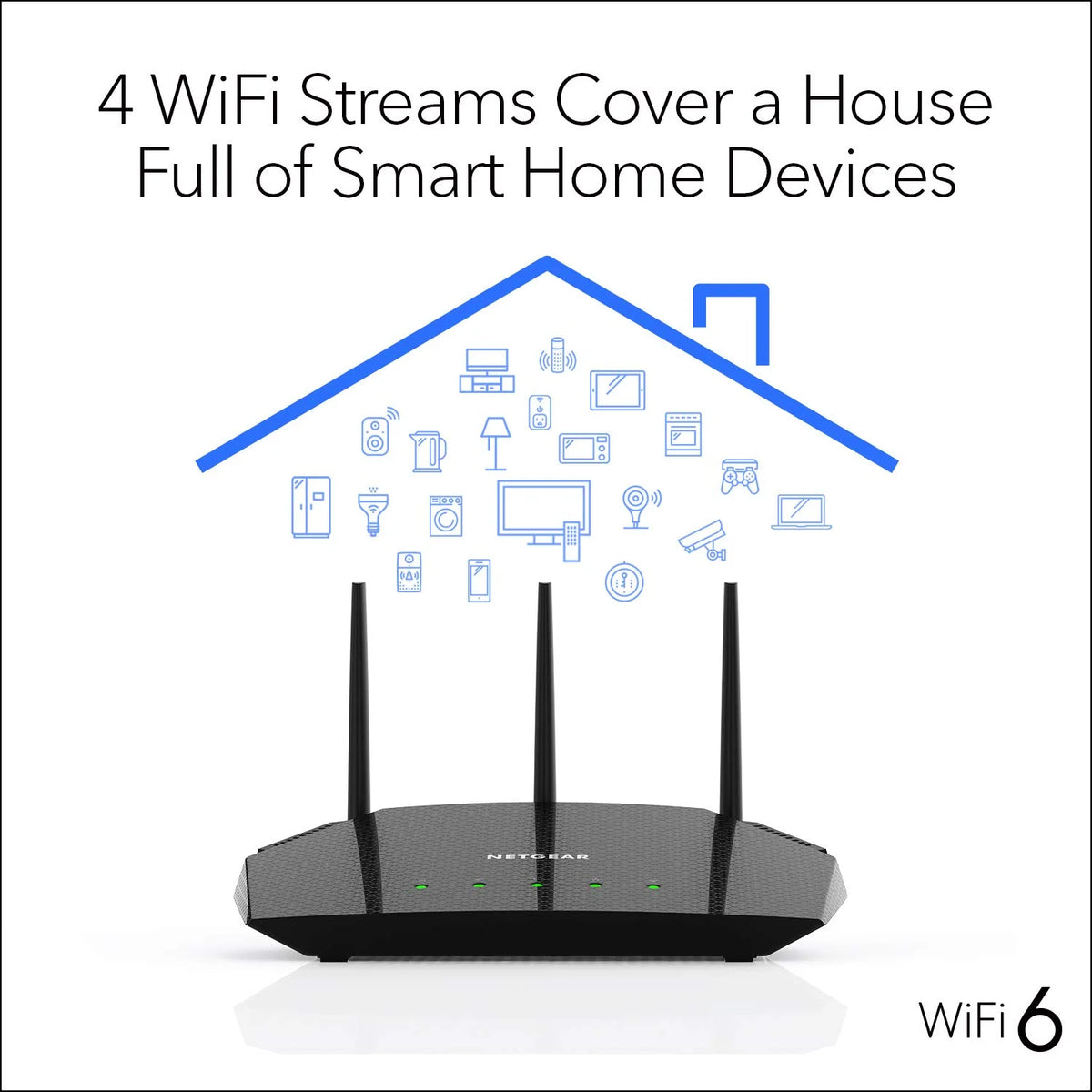 4-Stream WiFi 6 Router Z548