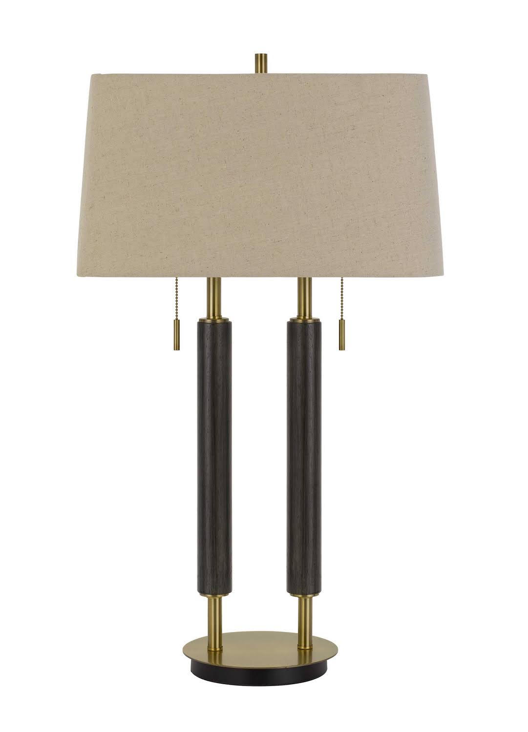 Metal and Wood Desk Lamp O611278