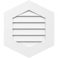 16x22W x 42x22H PVC Gable Vent F54031
