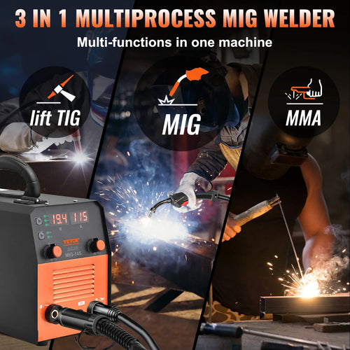 145A 3 in 1 MIG TIG MMA Welding Machine O155479