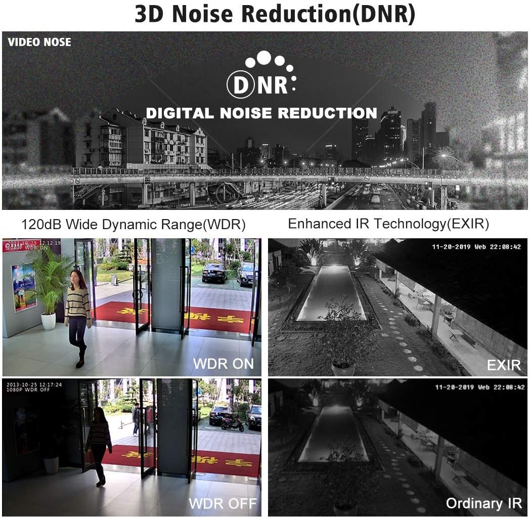 8MP PoE IP Camera 4K Starlight 2.8mm Dome Camera Weatherproof Outdoor with Night Vision O2377