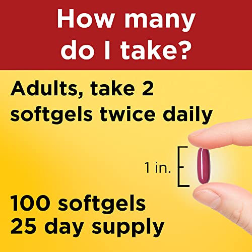 100 Softgels Dietary Supplement Y325