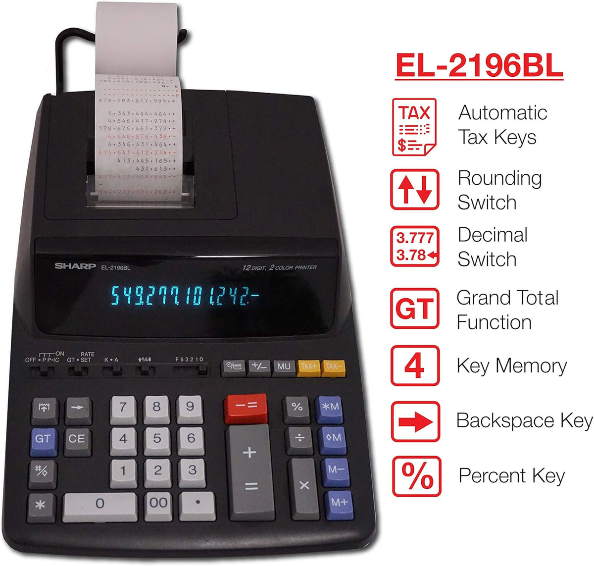 Black Standard Function Calculator V669