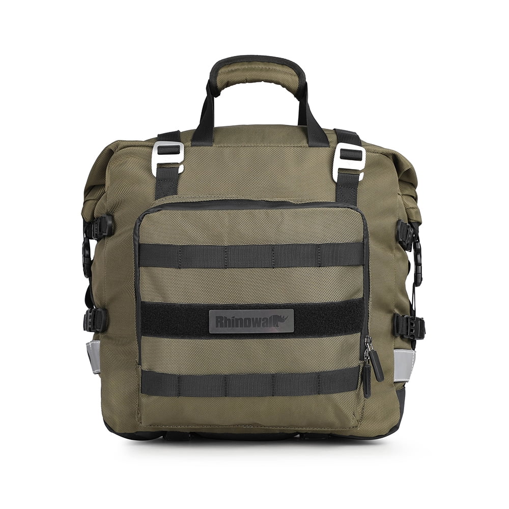 20L Polyester Motorcycle Side Saddle Bag with Removable Waterproof Inner Bag N218571