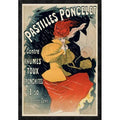 Red Framed Vintage Advertisement N224