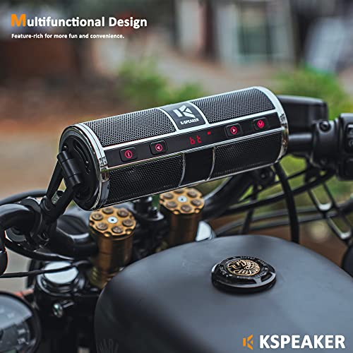 Motorcycle Bluetooth Waterproof Speakers Built-in Amplifier 3 Inch A8928