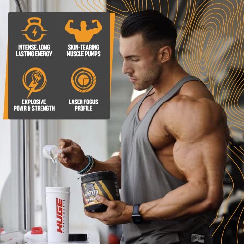 40 Servings Pre-Workout with L-Citrulline, Beta-Alanine K209861