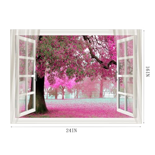 Faux Window Wall Decal, Set of 2 Sheets L51898