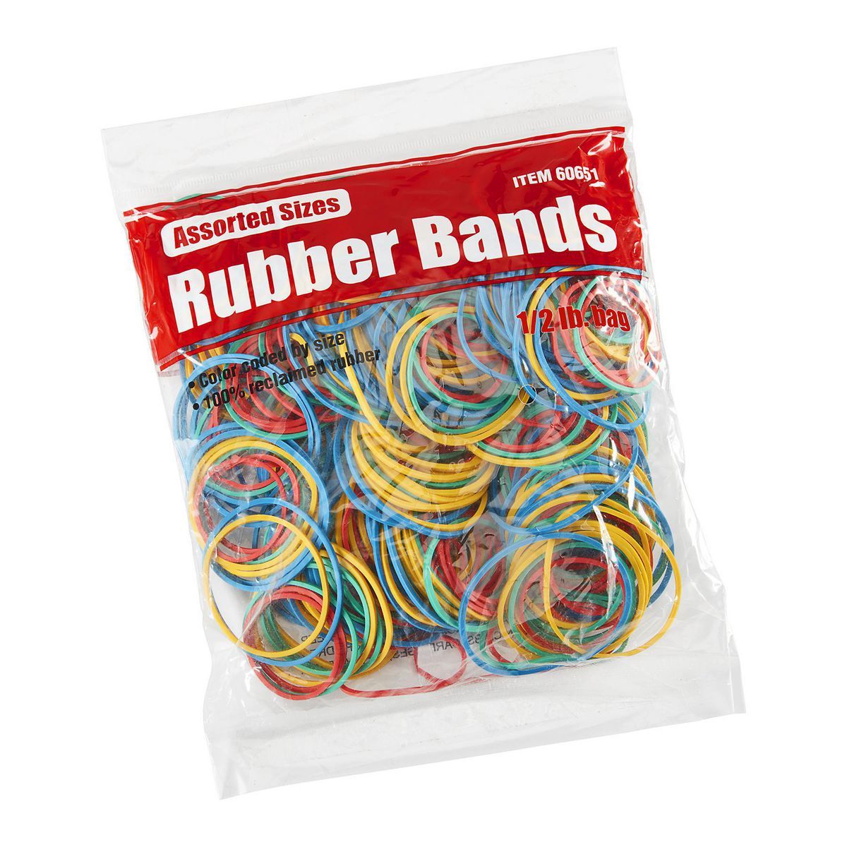 1/2 Lb. Rubber Bands T301