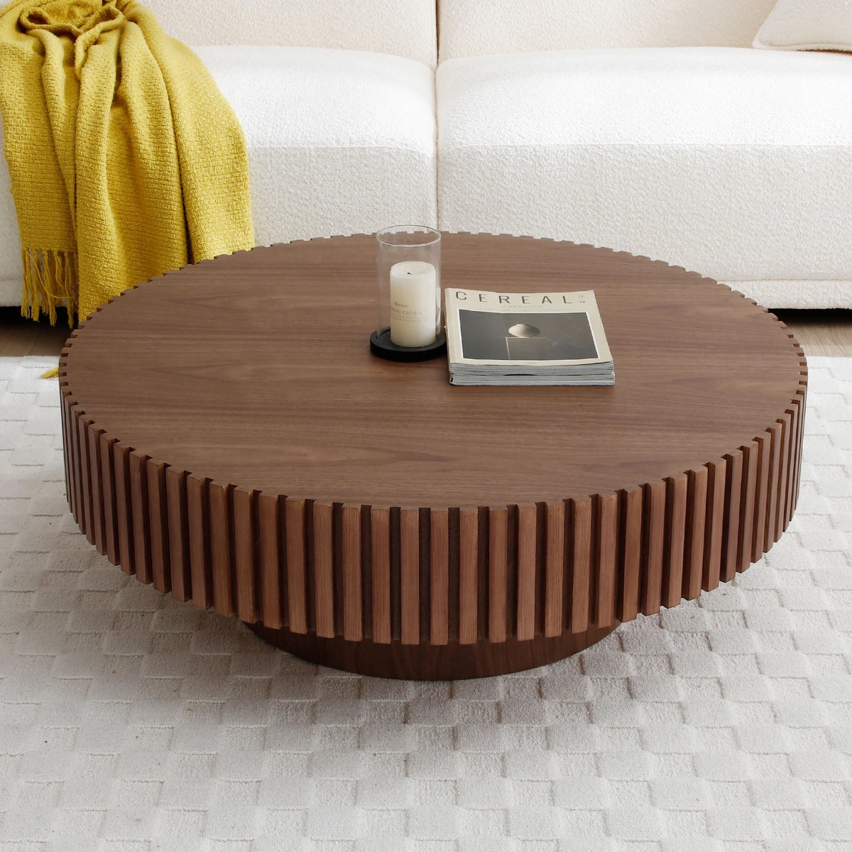 39.37'' Round MDF Coffee Table G27063