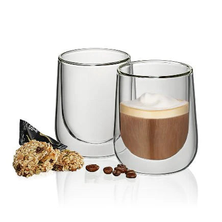 Cappuccino Glass 2pcs Y42405