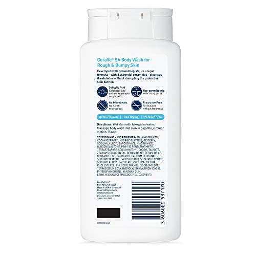 Fragrance Free Body Wash with Salicylic Acid, 10 Ounce I4737