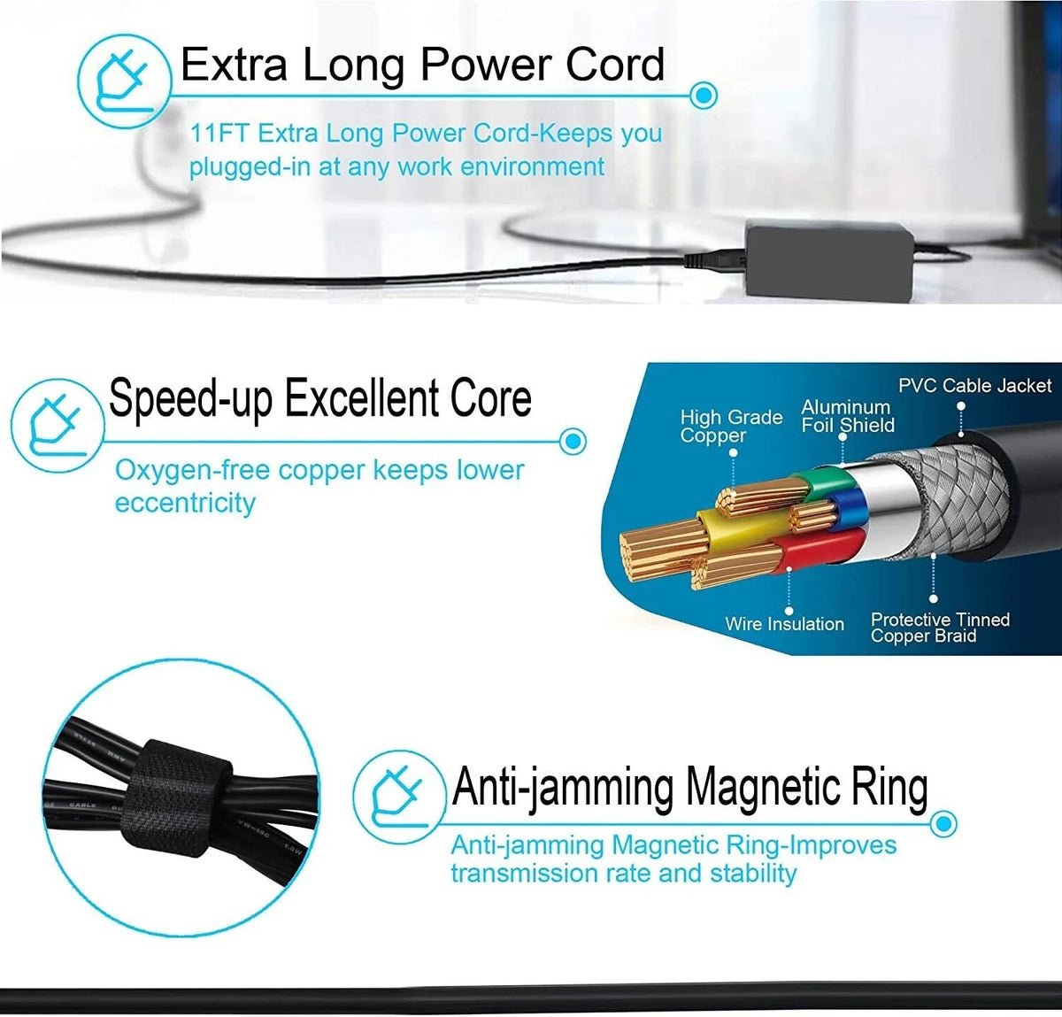 42V 2A Adapter Charger for 36V Lithium Battery W8076