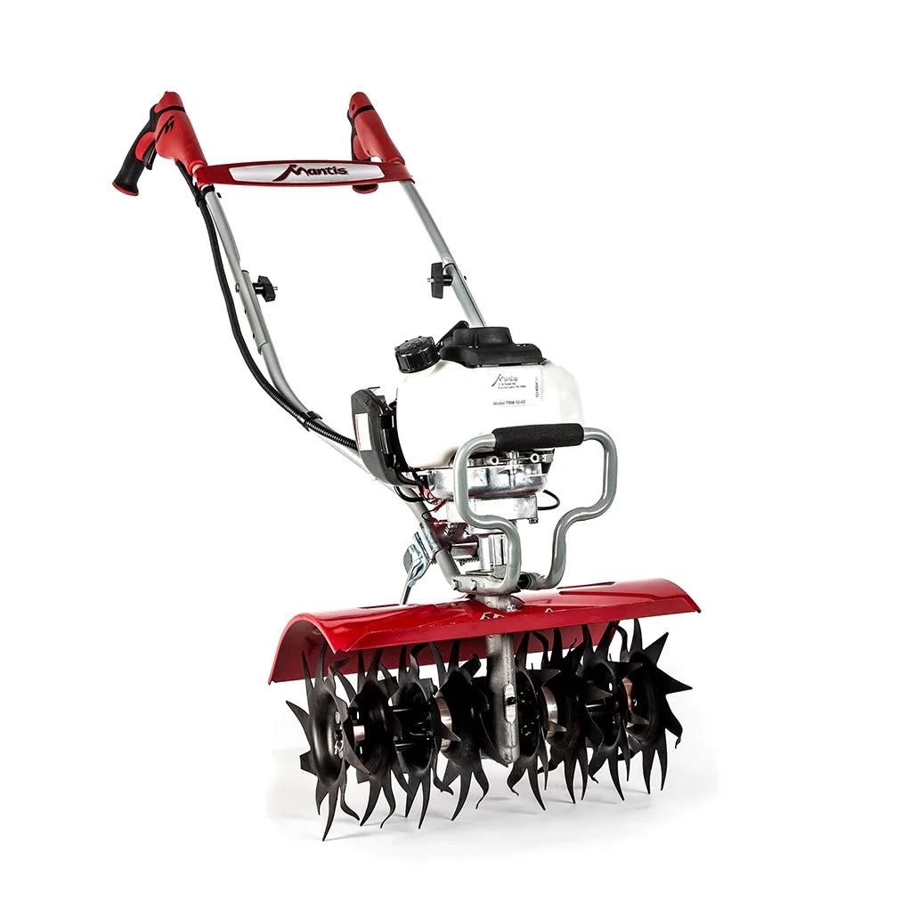 Heavy Duty 4-cycle Gas Powered 35cc Garden Tiller and Cultivator B776