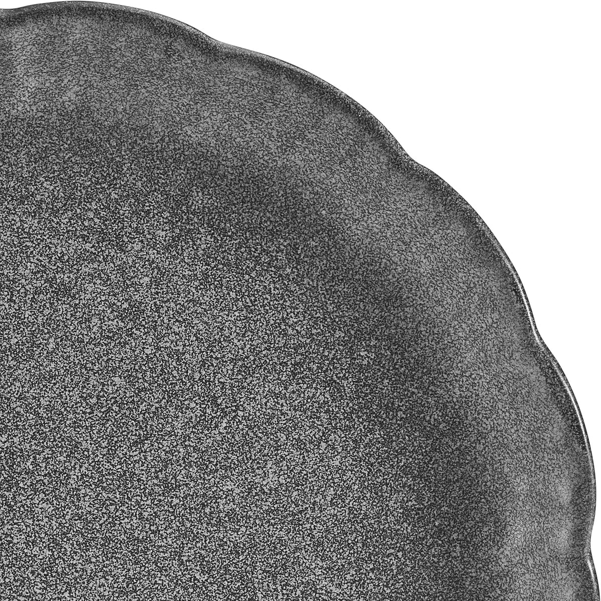 12 Piece Gray Dinnerware Set N181
