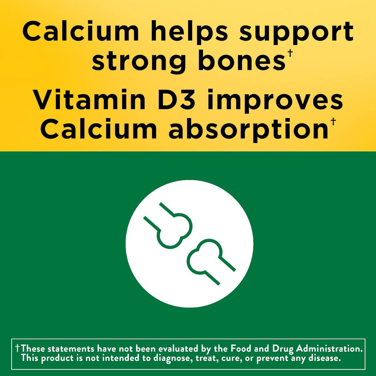 Calcium 600 mg with Vitamin D3 Dietary Supplement 100 Softgels J120794