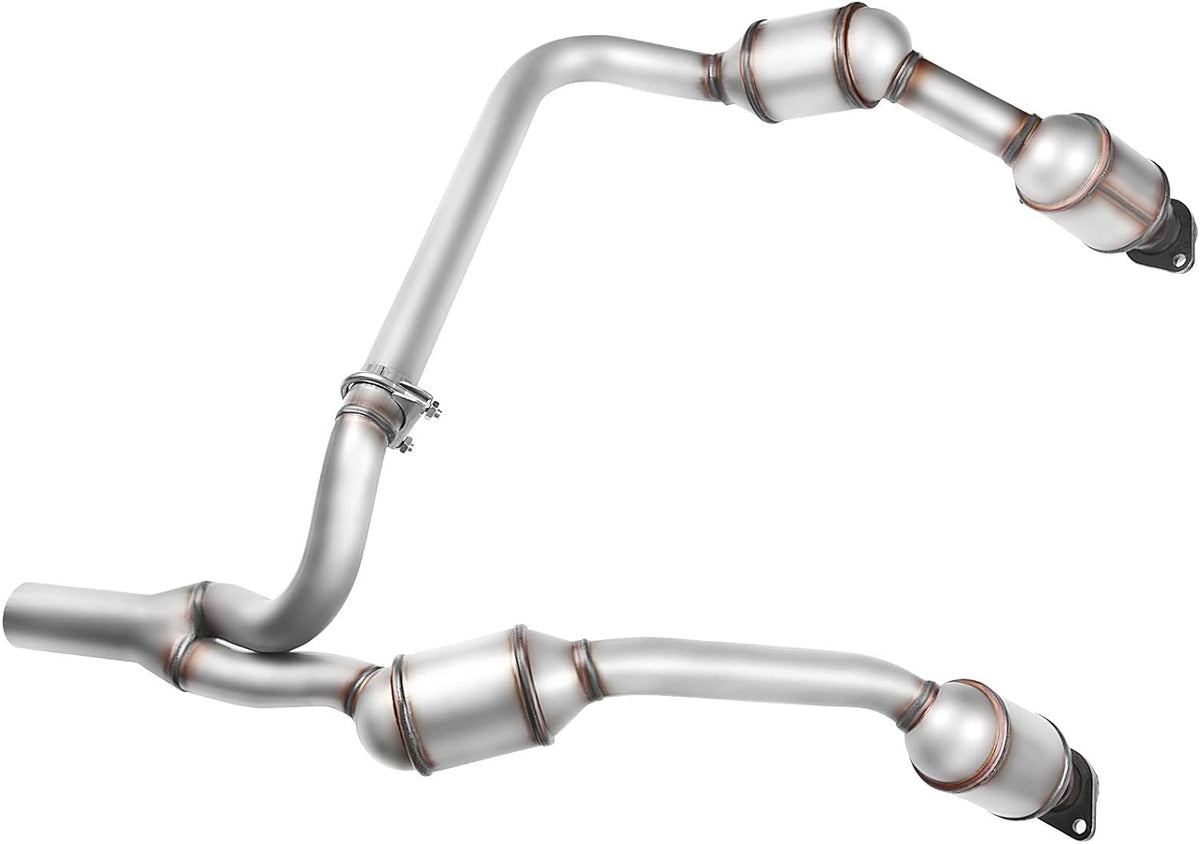 Catalytic Converter Compatible with 2007-2009 Jeep Wrangler JK 3.8L Direct-Fit Stainless Steel D1077