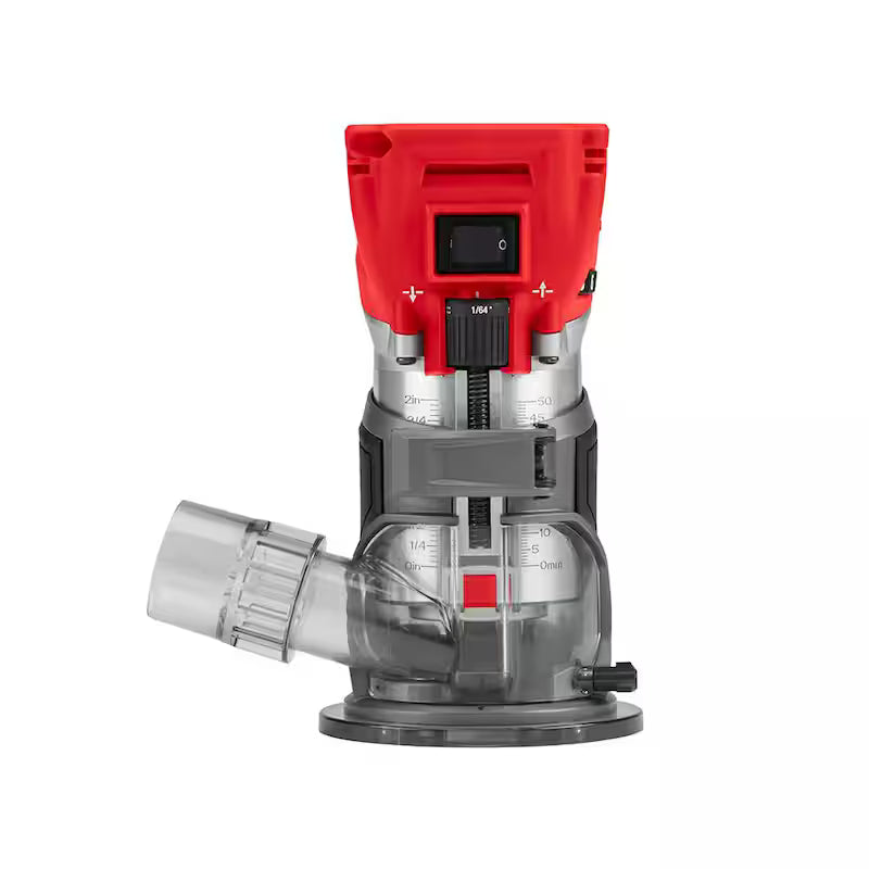 18V Lithium-Ion Brushless Cordless Compact Router with Offset Base & Plunge Base E761