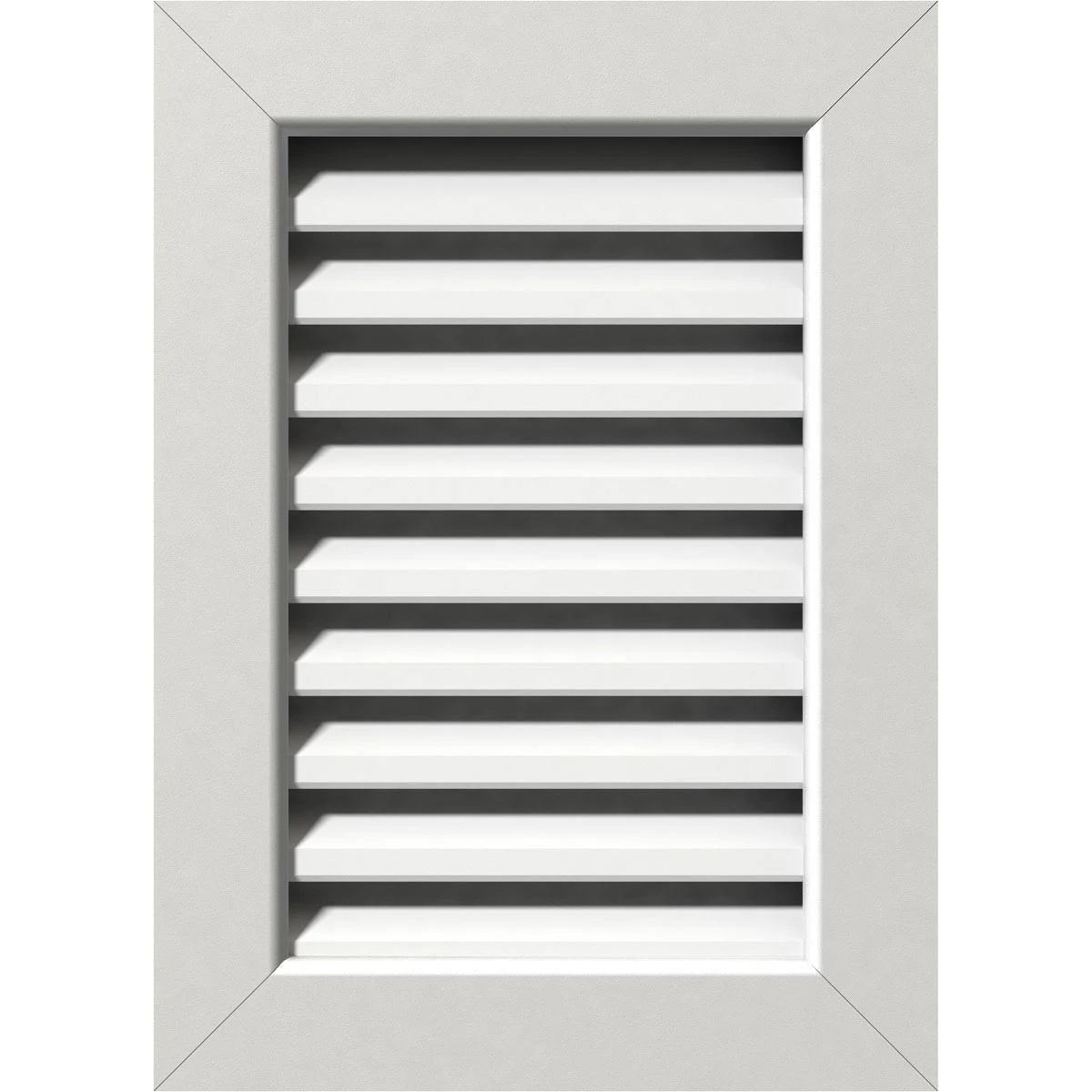 12 inch W x 24 inch H Rough Opening Vertical Gable Vent K930663