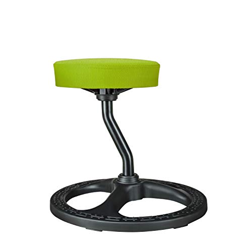 Pink Non-Slip Balance Stool with Washable Seat Cover J9841
