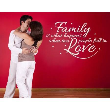 Romantic Quotes Wall Decal Q8015