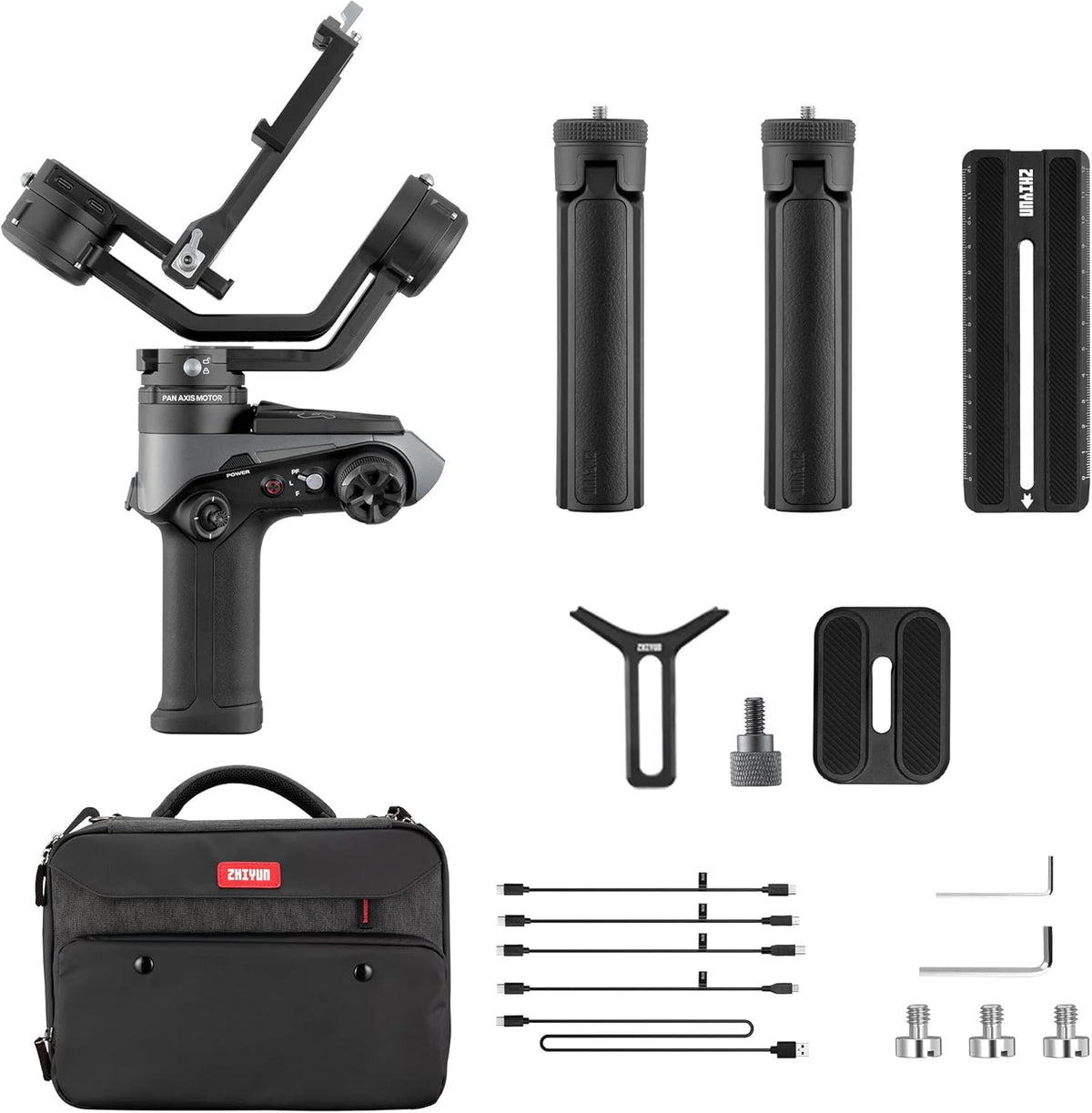 3-Axis Handheld Gimbal Stabilizer for Mirrorless Cameras C874