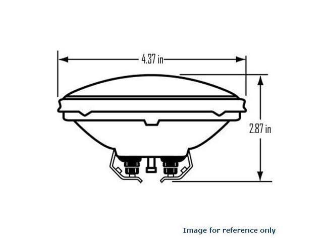 100w Incandescent Sealed Beam Spotlight B408687