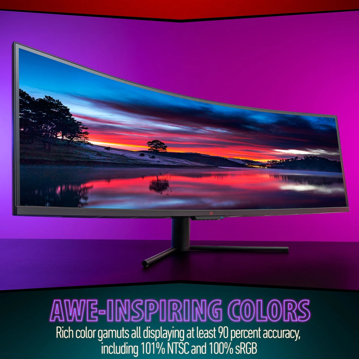 49" Curved Ultrawide 5K Gaming Monitor, 32:9, 120 Hz V9521