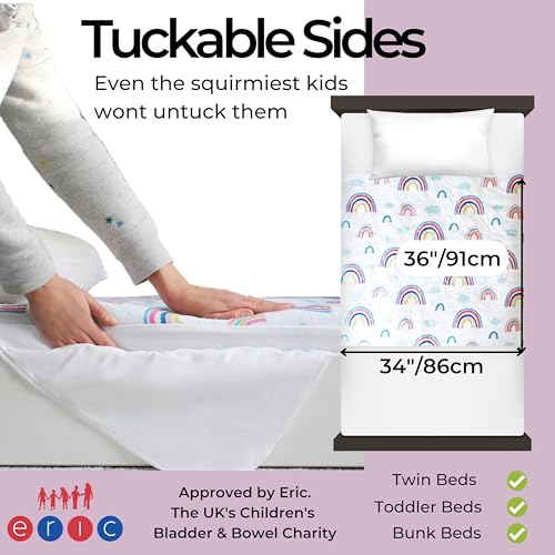 100% Waterproof Non Slip Washable Reusable Mattress Protector R98769
