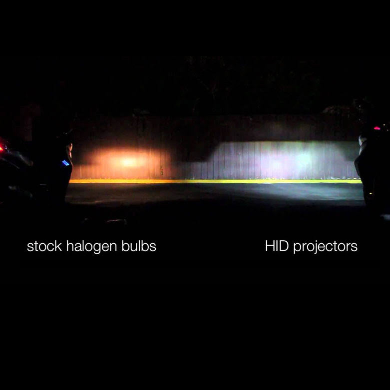 Black Projector Headlights V81986