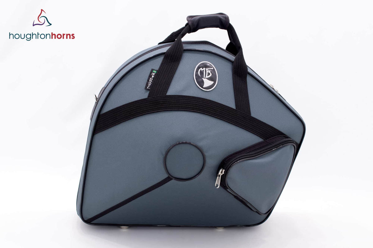 Black Leather French Horn Case V36622