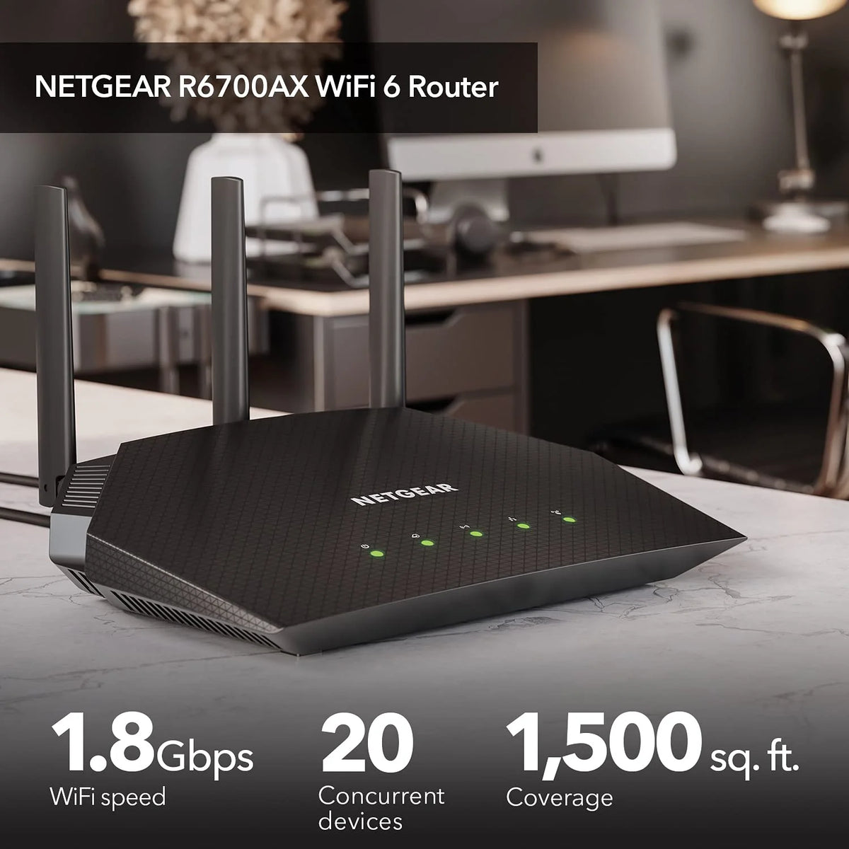 4-Stream WiFi 6 Router Z548