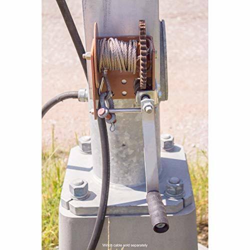 2000 lb Worm Gear Winch Q974