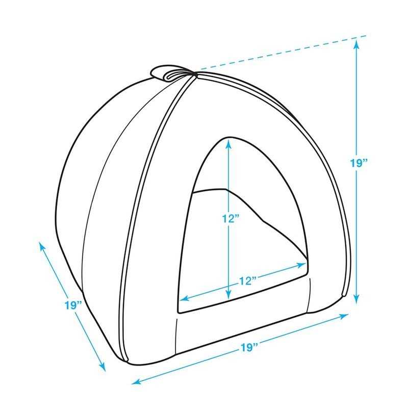 Soft Pet Tent Bed for Dog and Cat S550282
