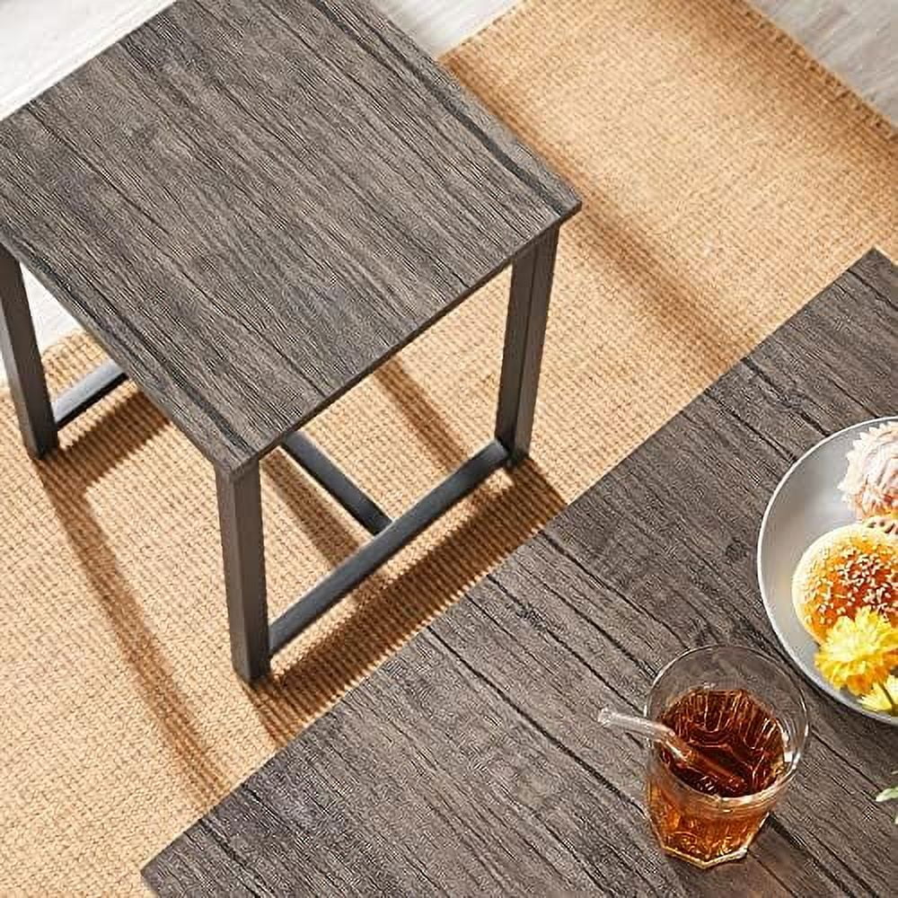 Industrial Dining Table Set with 2 Stools G135443