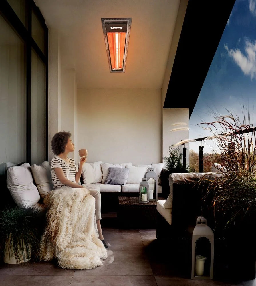 4000 Watt Electric Infrared Dual Element Wall Mount Heater P319