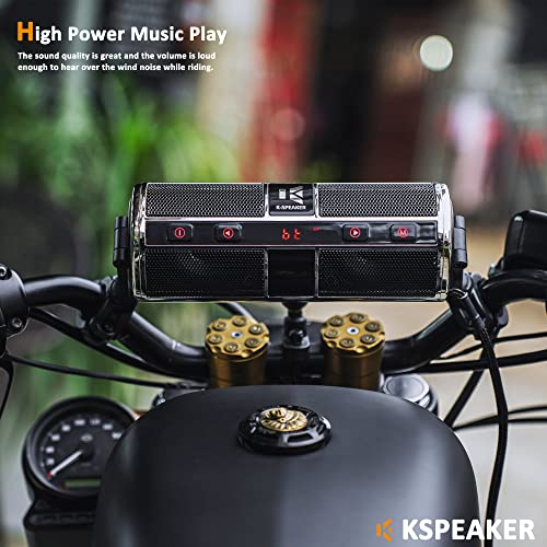Motorcycle Bluetooth Waterproof Speakers Built-in Amplifier 3 Inch A8928