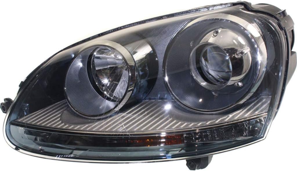 Passenger Side Headlight Assembly for Volkswagen Jetta 2005-2010 C1049