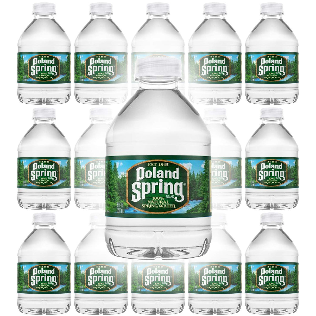 8Oz Spring Water Bottle (Pack Of 30, Total Of 240 Fl Oz) Q429