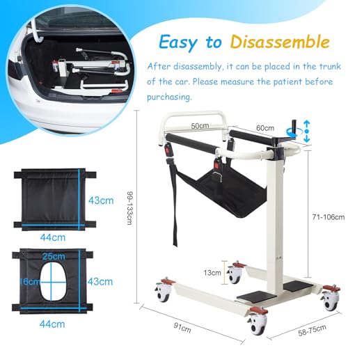 Portable Transfer Wheelchair B81684