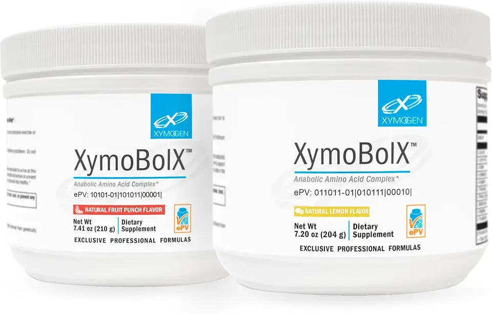 Fruit Punch and Lemon Flavor BCAA Powder with L Arginine, L Leucine, L Methionine + L Tryptophan, 2 Bottles L64747