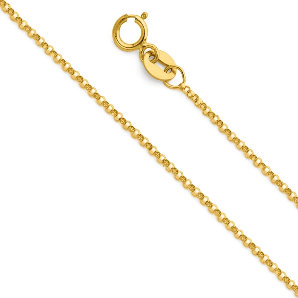 14K Yellow Gold Cherub Initial Pendant Necklace with 16" Chain H409425