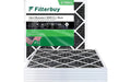 20x20x1 MERV 8 Pleated AC Furnace Air Filter with Activated Carbon, Pack of 6 N2527