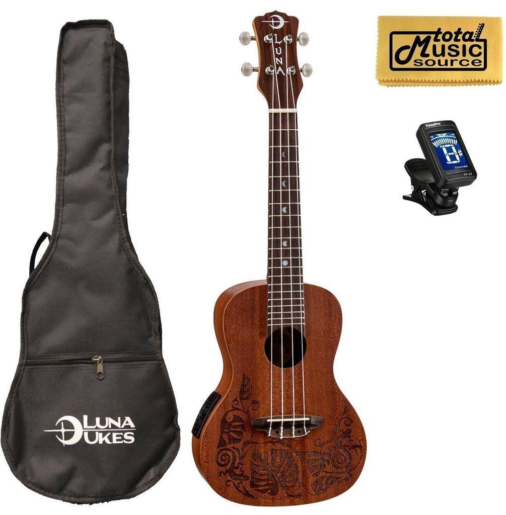 Acoustic-Electric Concert Ukulele with Gigbag V143111