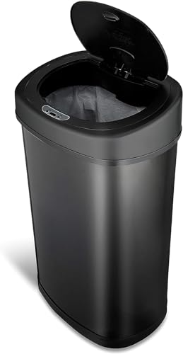 13.2 Gal Automatic Touchless Motion Sensor Trash Can R378082